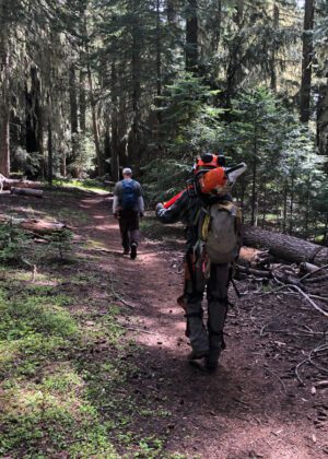 Brown Mountain Trail Volunteer Work | Klamath Trails Alliance